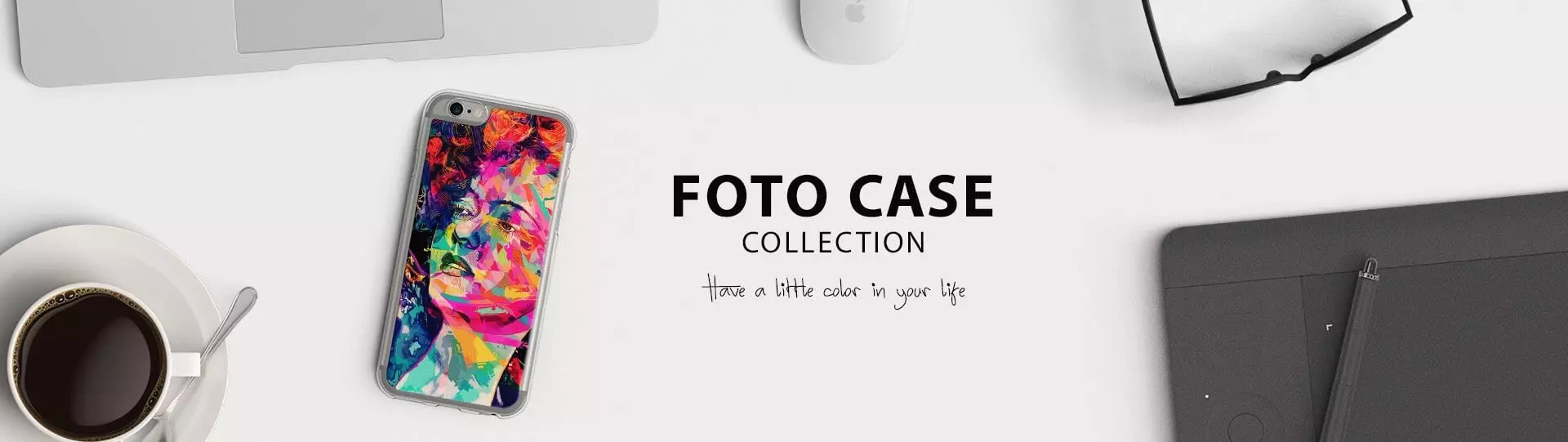 Seria FOTO CASE - kolorowe etui