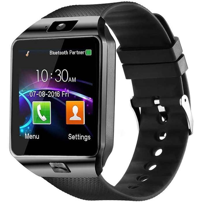 Smartwatch Inteligentny Zegarek Elektroniczny DZ 09 czarny